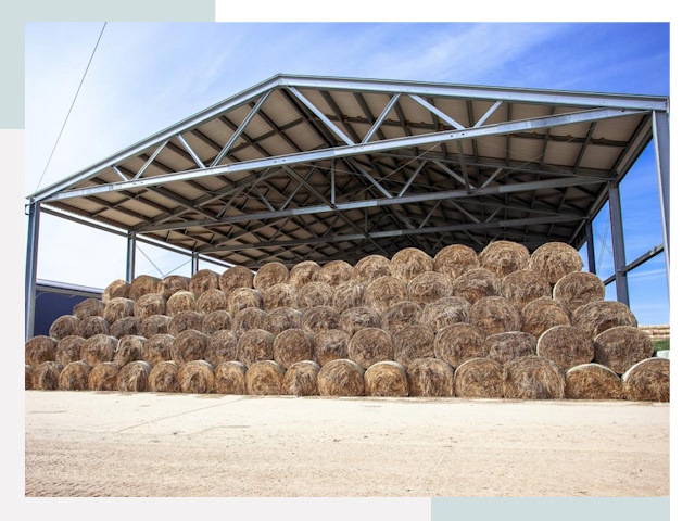 Строительство сенохранилищ в Узловая от 611 руб.