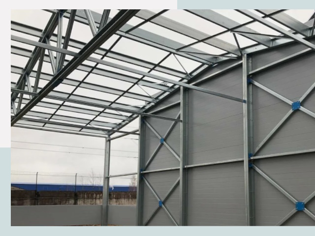 Каркасные ангары от СтальСтрой-Злв по цене от 611 руб.