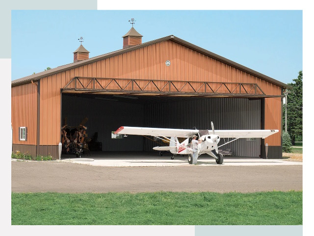 Ангары для самолетов в Узловой