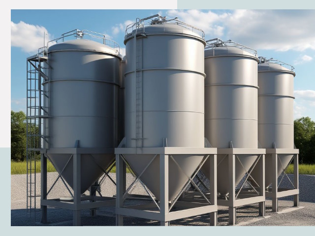 Металлические силосы от СтальСтрой-Злв по цене 611 руб.