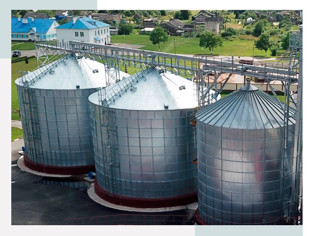 Металлические силосы в Узловой