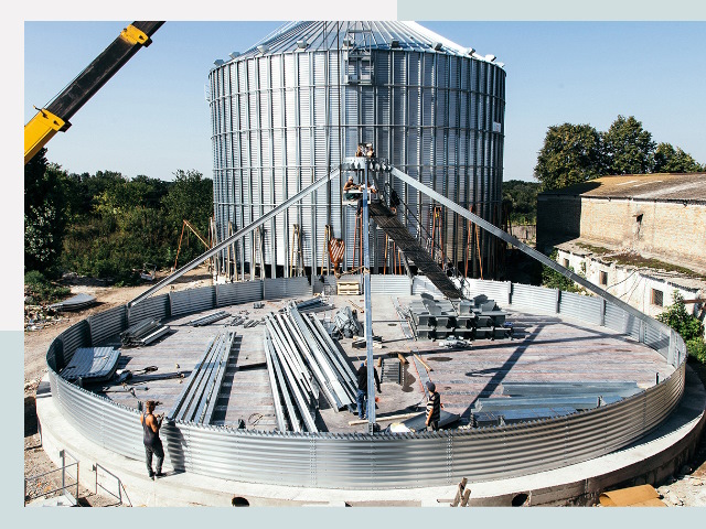 Силосы для зерна в Узловая от 611 руб. - Надёжное хранение