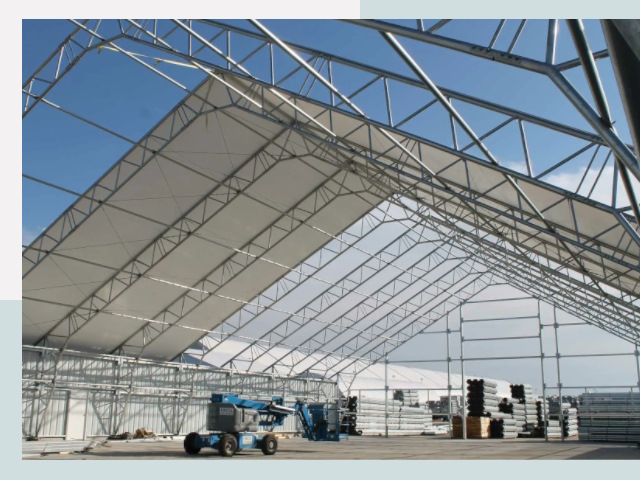 Каркасно-тентовые сооружения от СтальСтрой-Злв по цене 611 руб.