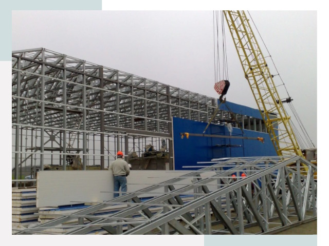 Монтаж ангаров в Узловой