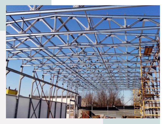 Металлокаркасы для складов в Узловой